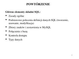 powt rzenie