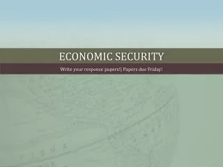 economic security