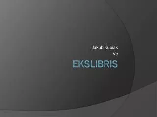 jakub kubiak vc