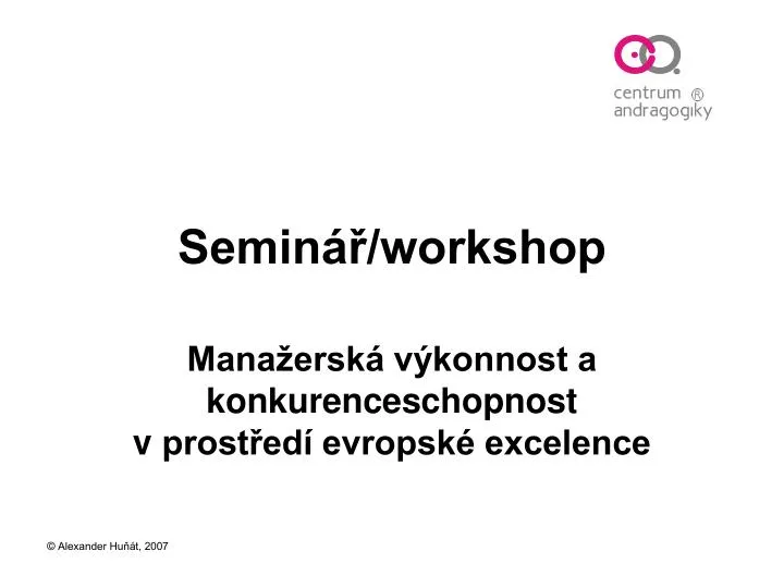 semin workshop