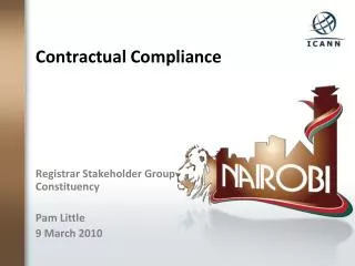 Contractual Compliance