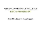 GERENCIAMENTO DE PROJETOS RISK MANAGEMENT - slide 1