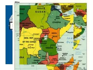 Rwanda - Belgian controlled colony Two types of ethnic groups