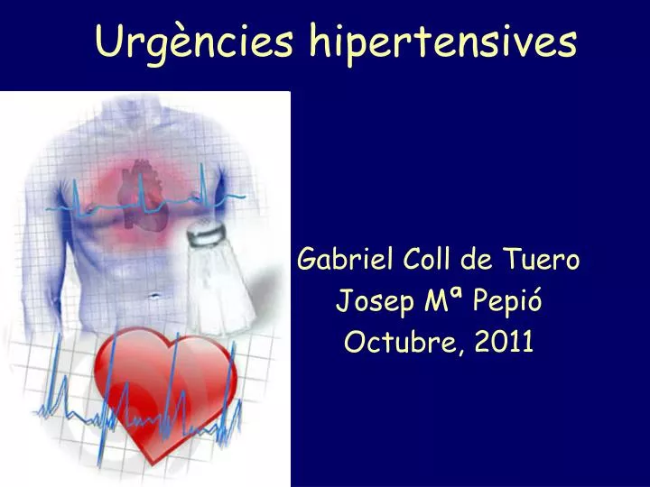 urg ncies hipertensives