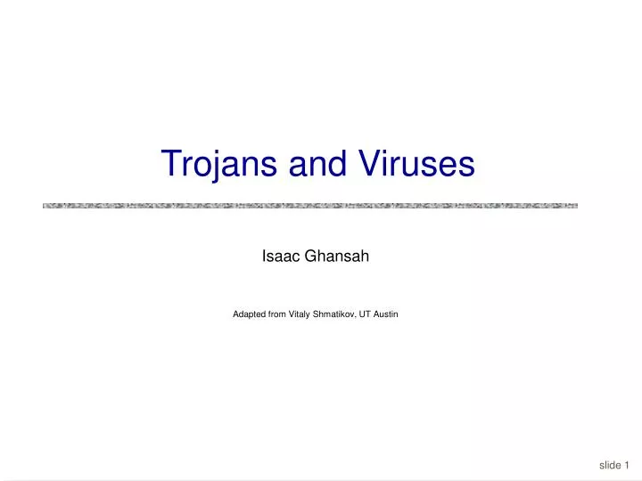 trojans and viruses
