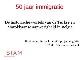 50 jaar immigratie