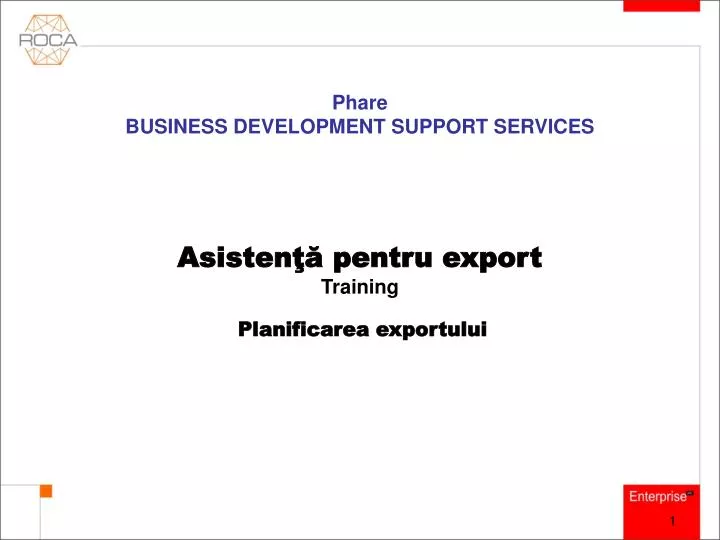 asisten pentru export training planificarea exportului