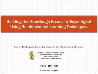 Building the Knowledge Base of a Buyer Agent Using Reinforcement Learning Techniques