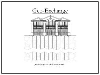Geo-Exchange
