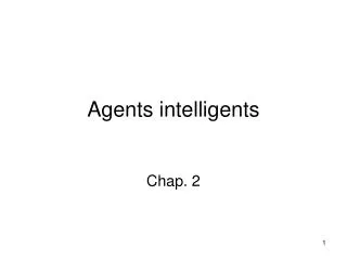 agents intelligents