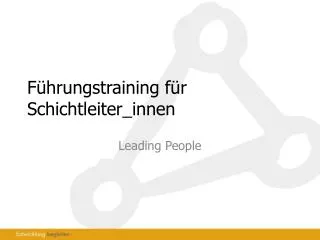 f hrungstraining f r schichtleiter innen