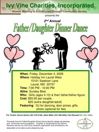 Father/Daughter Dinner Dance