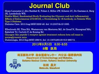 Journal Club