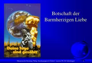 botschaft der barmherzigen liebe