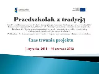 przedszkolak z tradycj