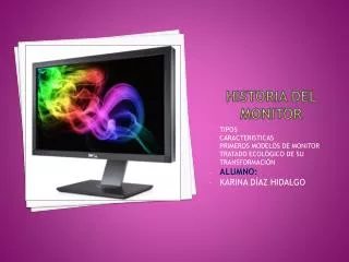 historia del monitor