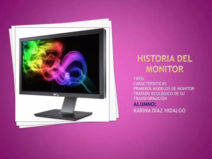 historia del monitor