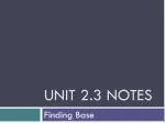 Unit 2.3 Notes - slide 1