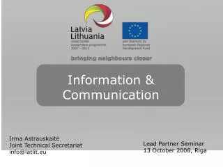 Information &amp; Communication