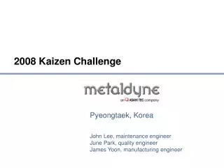 2008 Kaizen Challenge