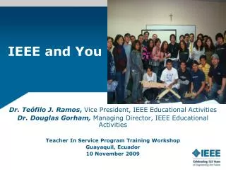 IEEE and You