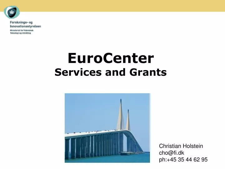 eurocenter services and grants