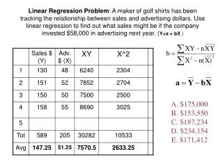 A. $175,000 B. $153,550 C. $187,234 D. $234,154 E. $171,412