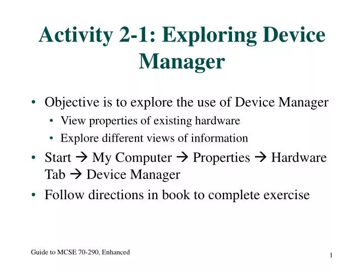 activity 2 1 exploring device manager