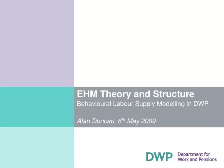 ehm theory and structure