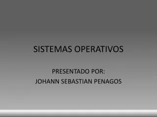 sistemas operativos