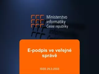 e podpis ve ve ejn spr v