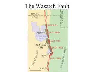 The Wasatch Fault