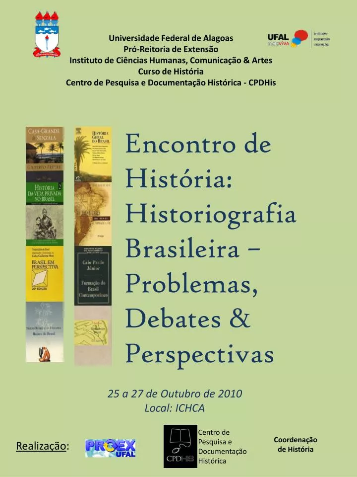 encontro de hist ria historiografia brasileira problemas debates perspectivas