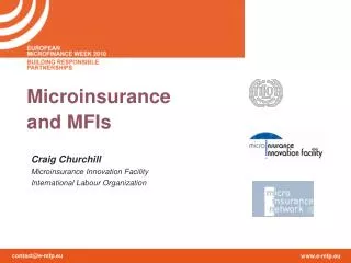 Microinsurance and MFIs