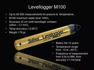 Levellogger M100