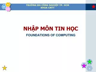 tr ng h c ng nghi p tp hcm khoa cntt