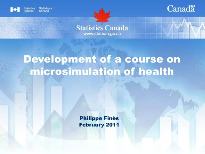 development of a course on microsimulation of health