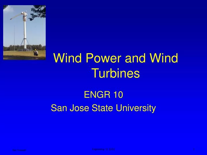wind power and wind turbines