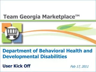 Department of Behavioral Health and Developmental Disabilities