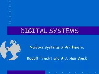 DIGITAL SYSTEMS