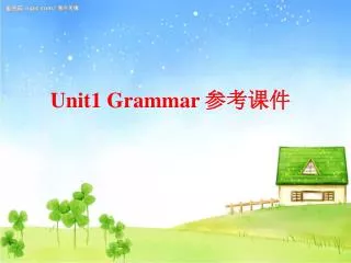 Unit1 Grammar ????