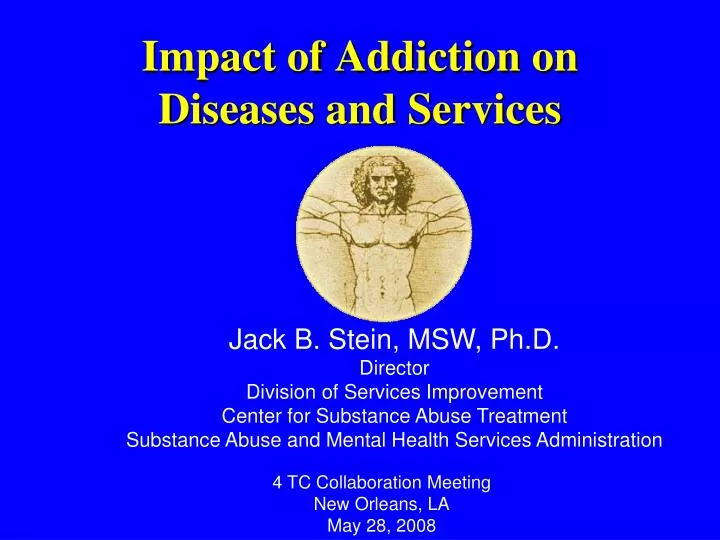 impact of addiction on diseases and services