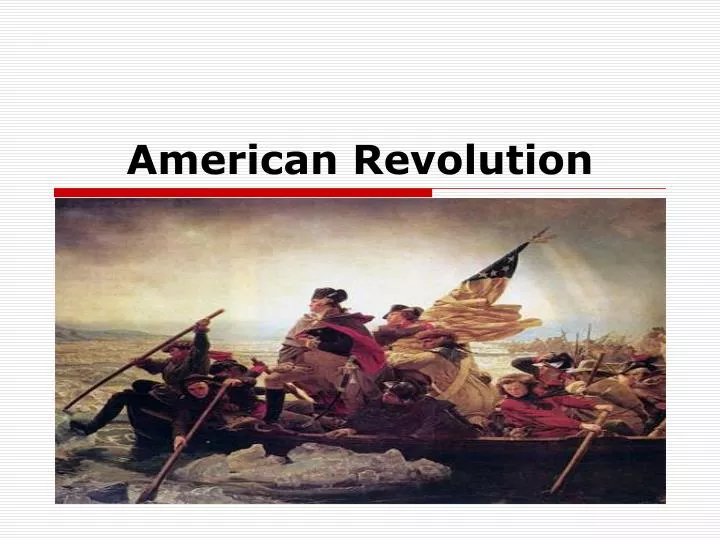 american revolution