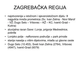 zagreba ka regija