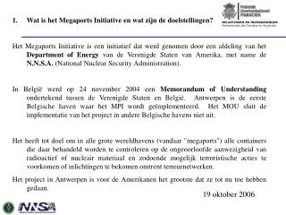 19 oktober 2006