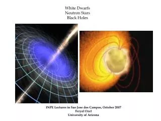 White Dwarfs Neutron Stars Black Holes
