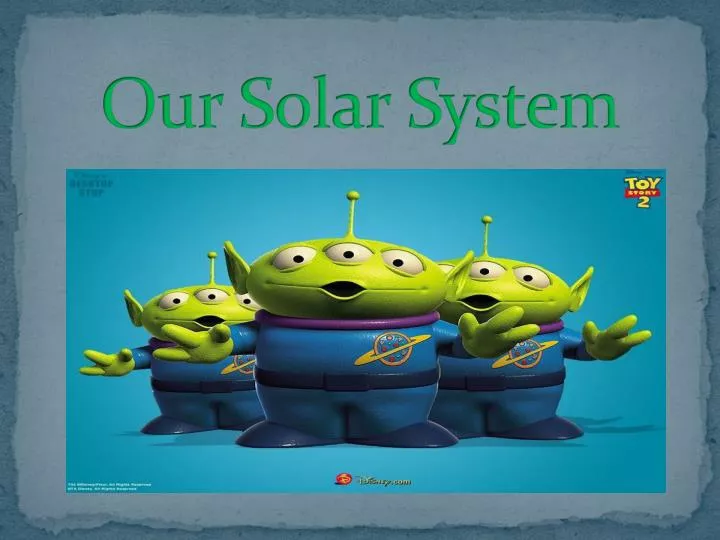 our solar system