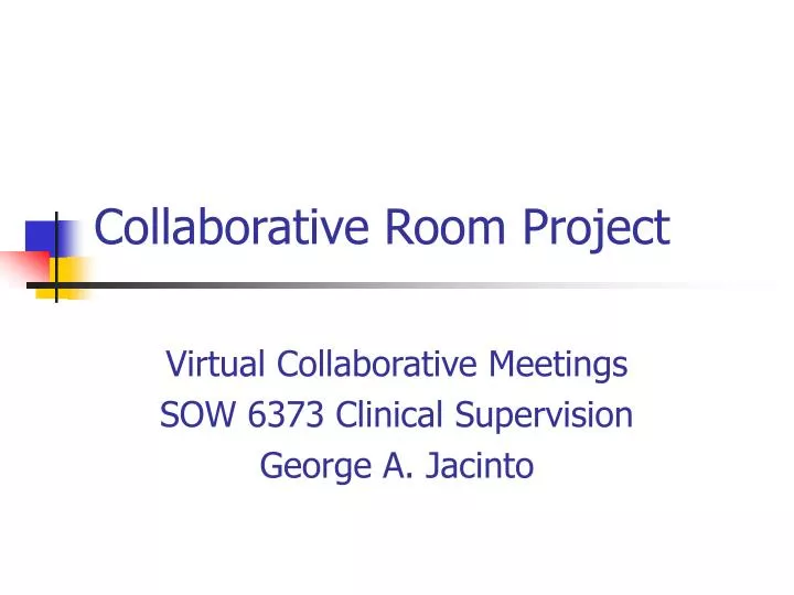 collaborative room project