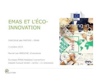 emas et l co innovation