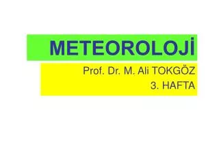 meteoroloj